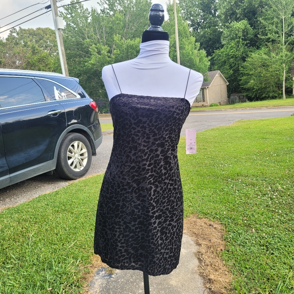 NWT 90s / Y2k Wild Fable Cheetah Mini Dress